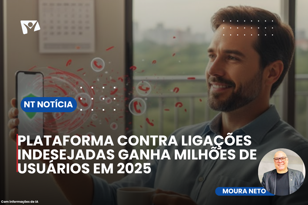 PLATAFORMA CONTRA LIGAÇÕES INDESEJADAS GANHA MILHÕES DE USUÁRIOS EM 2025