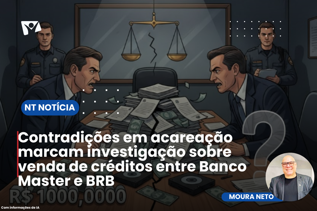 Contradições em acareação marcam investigação sobre venda de créditos entre Banco Master e BRB
