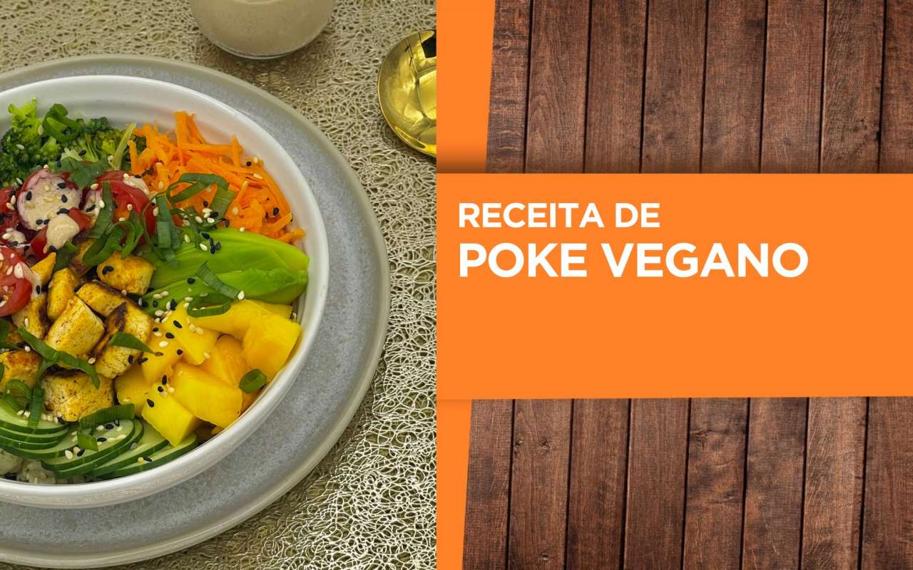 Receita: Poke vegano colorido