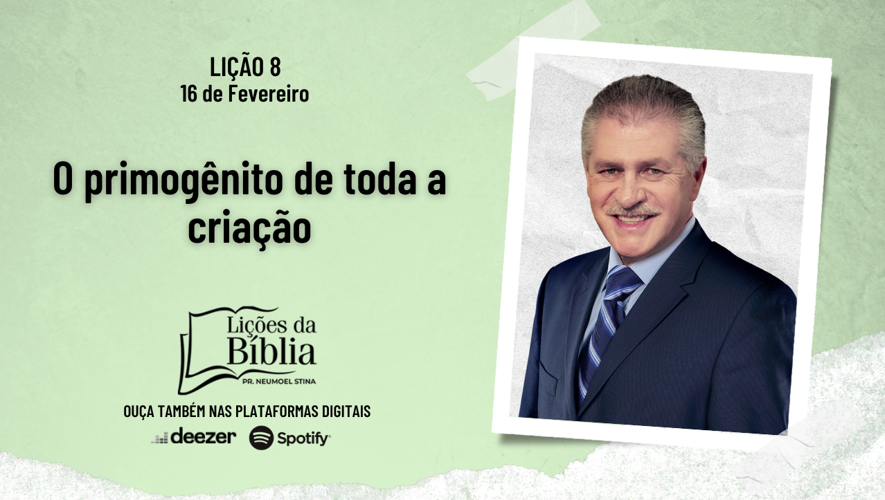 O primogênito de toda a criação