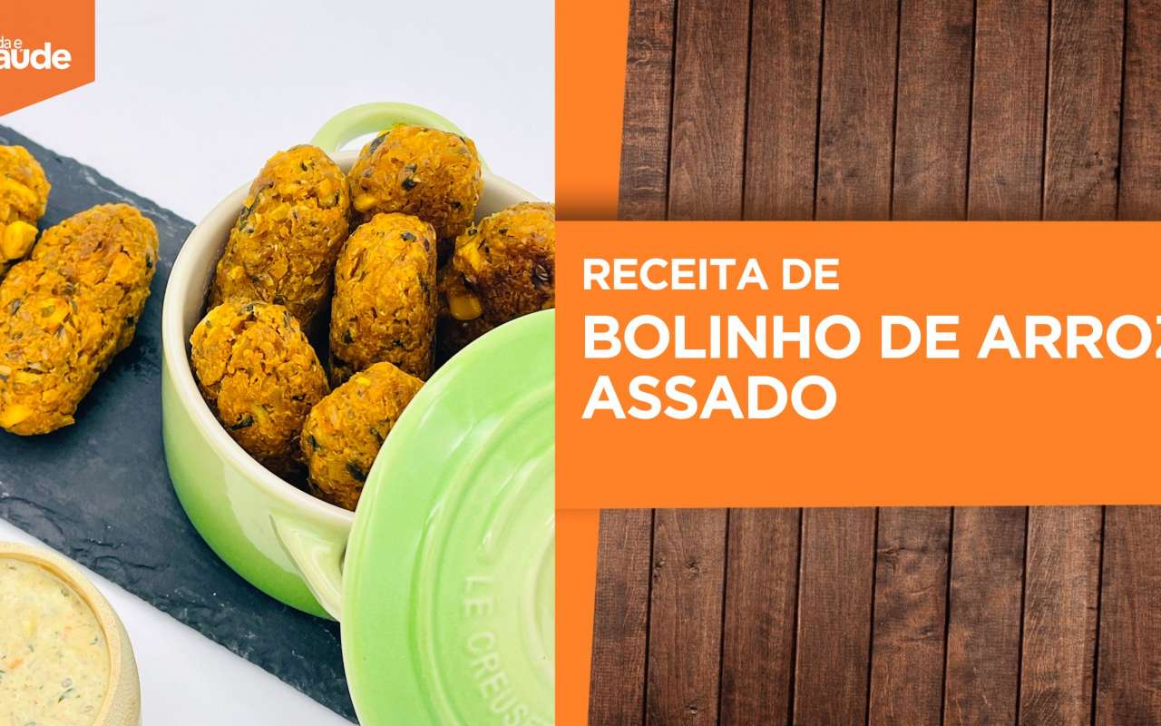 Receita: Bolinho de arroz assado