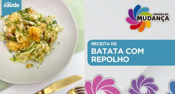 Receita: Batata com repolho