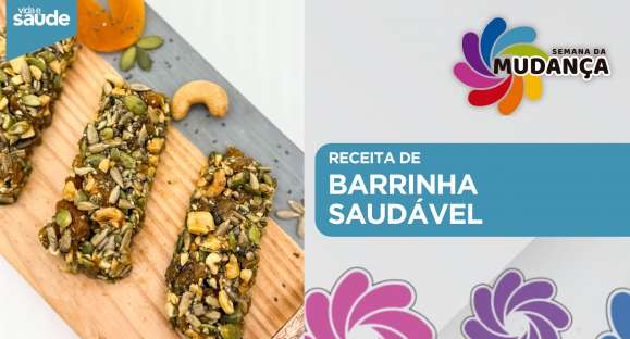 Receita: Barrinha saudável
