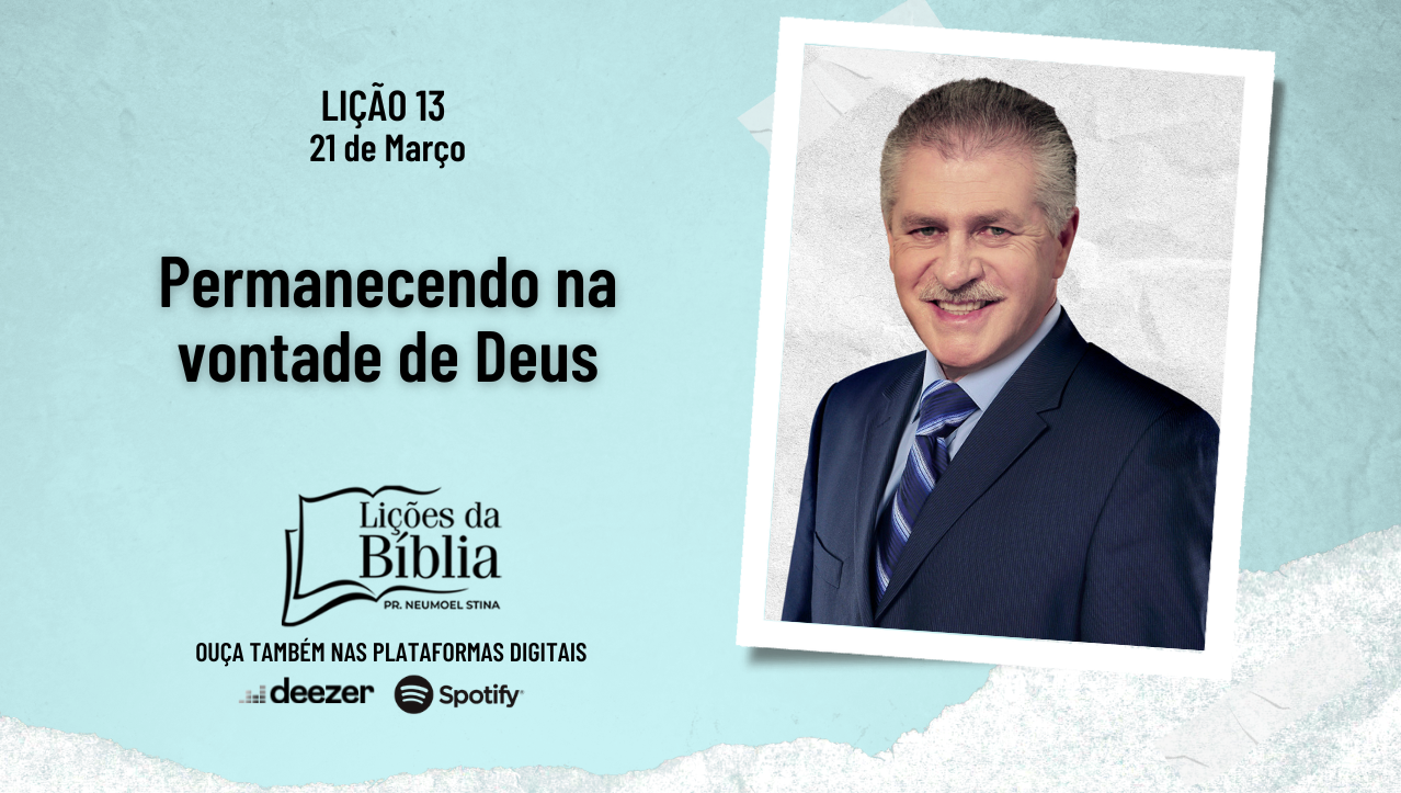 Permanecendo na vontade de Deus