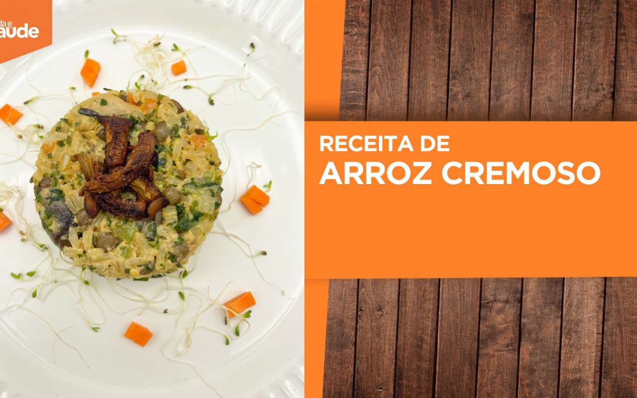Receita: Arroz cremoso