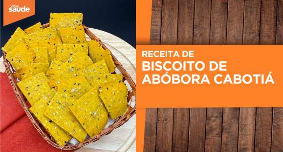 Receita: Biscoito de abóbora cabotiá