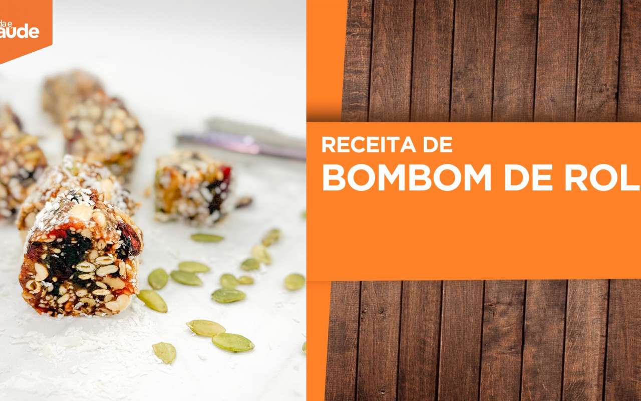 Receita: Bombom de rolo