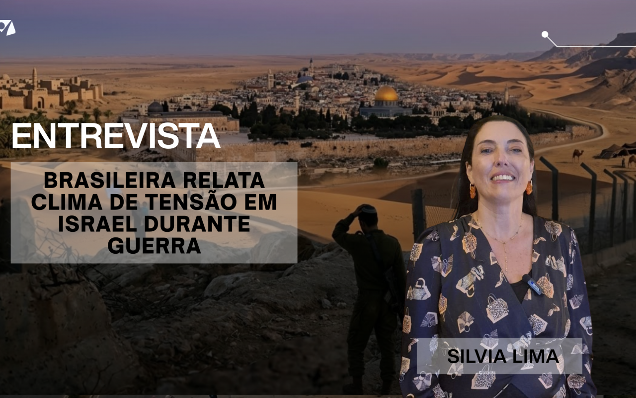 Brasileira relata clima de tensão em Israel durante guerra