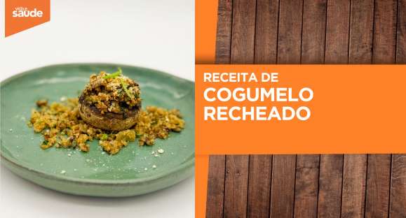 Receita: Cogumelo recheado