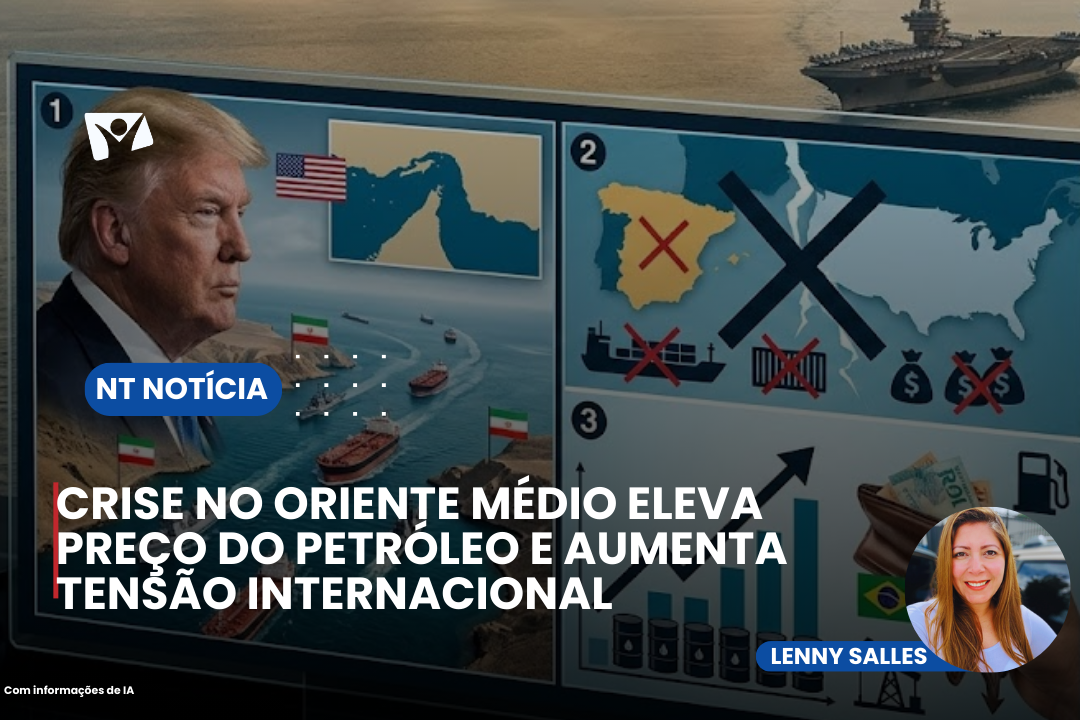 CRISE NO ORIENTE MÉDIO ELEVA PREÇO DO PETRÓLEO E AUMENTA TENSÃO INTERNACIONAL