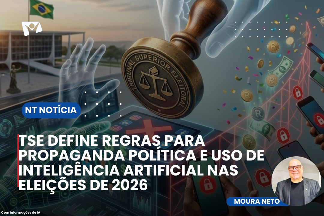 TSE DEFINE REGRAS PARA PROPAGANDA POLÍTICA E USO DE INTELIGÊNCIA ARTIFICIAL NAS ELEIÇÕES DE 2026