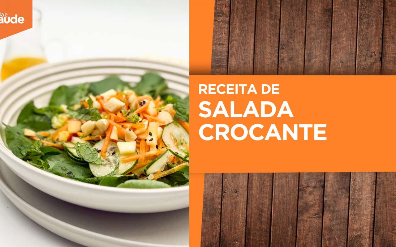 Receita: Salada crocante