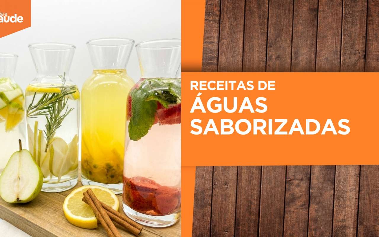 Receita: Águas saborizadas