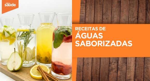 Receitas: Águas saborizadas