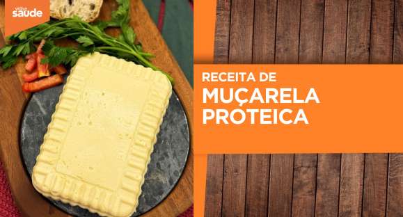 Receita: Muçarela proteica