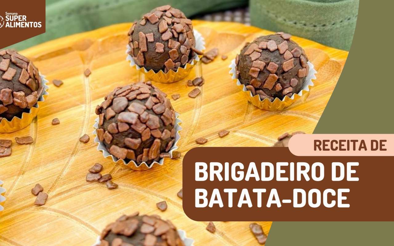 Receita: Brigadeiro de batata-doce