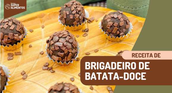 Receita: Brigadeiro de batata-doce