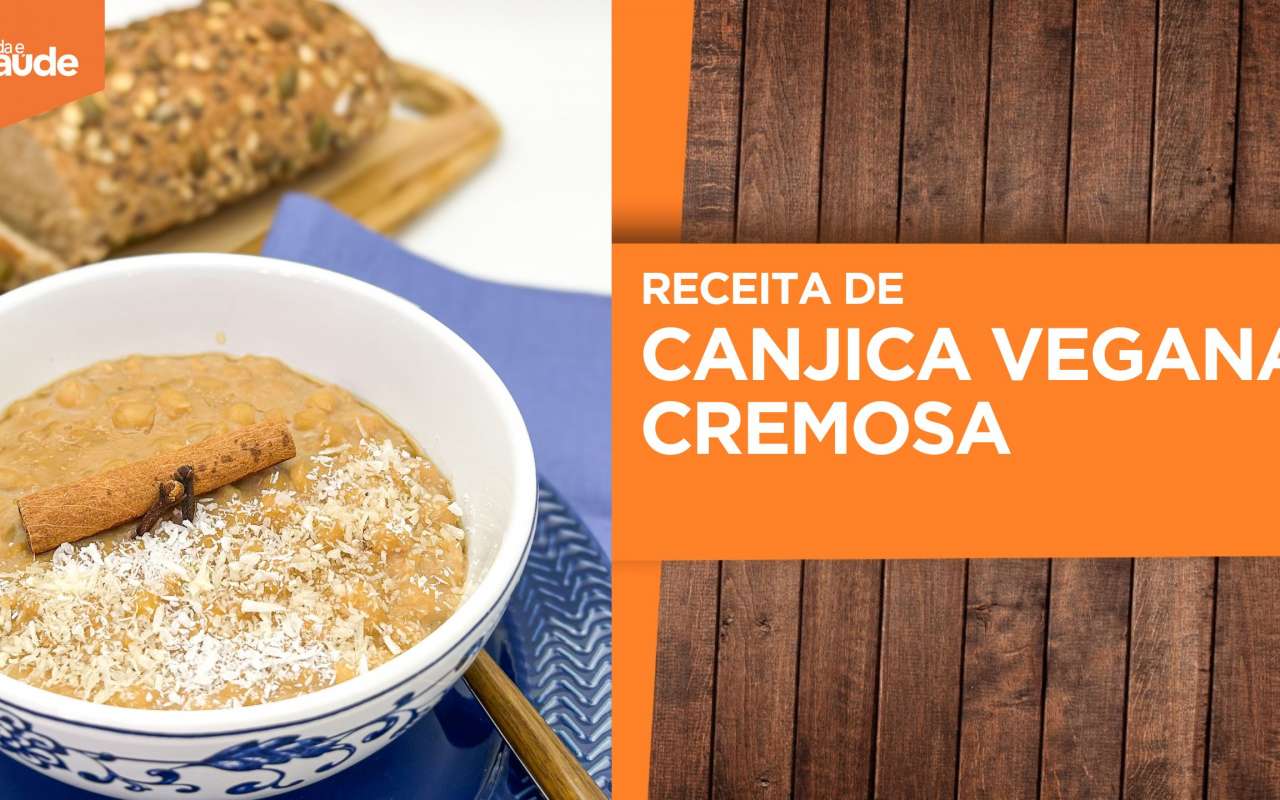 Receita: Canjica vegana cremosa