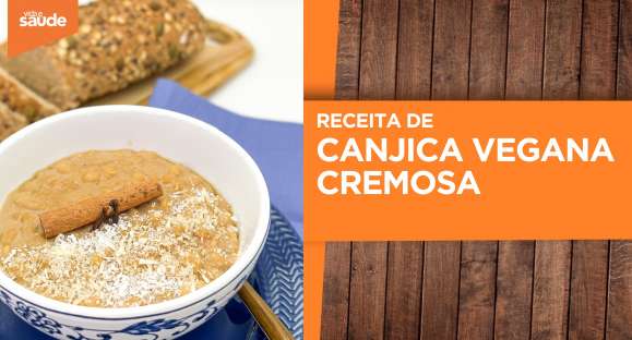 Receita: Canjica vegana cremosa