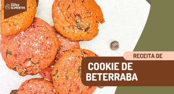 Receita: Cookie de beterraba