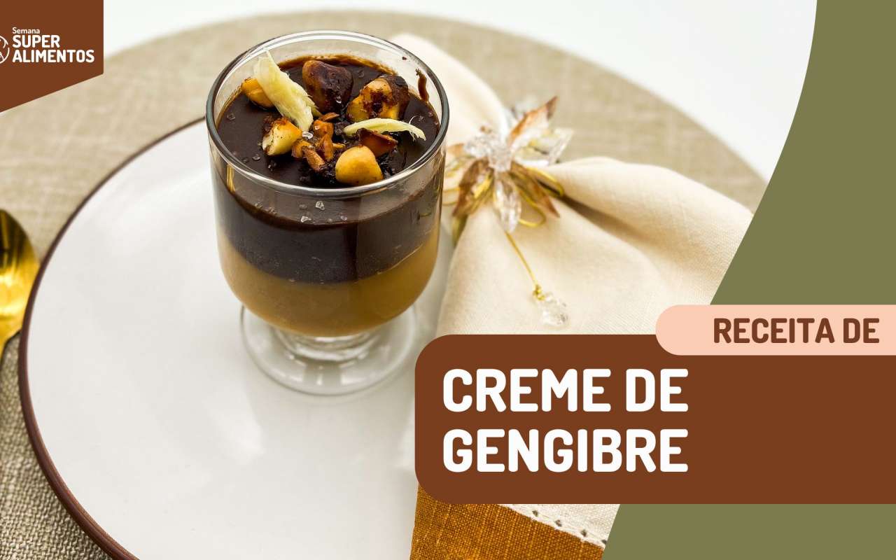 Receita: Creme de gengibre