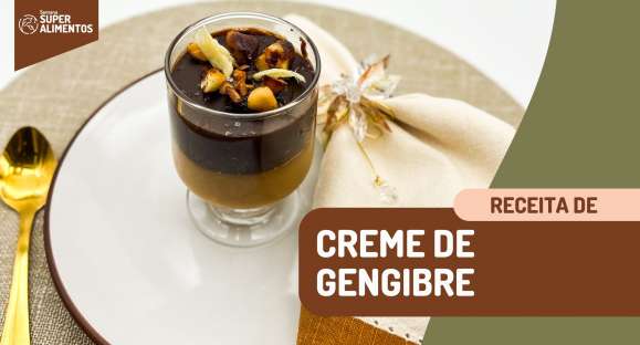 Receita: Creme de gengibre