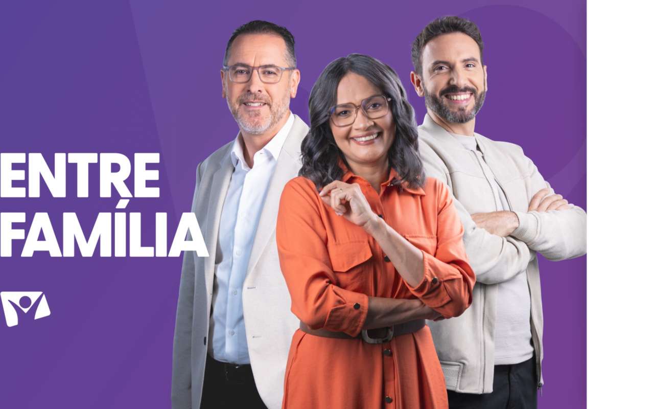 Entre Família celebra 7 anos com nova fase, agora com o Pastor Nelson Milanelli no trio de apresentação
