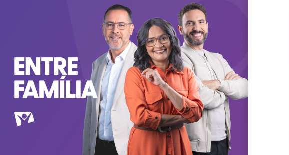 Entre Família celebra 7 anos com nova fase, agora com o Pastor Nelson Milanelli no trio de apresentação