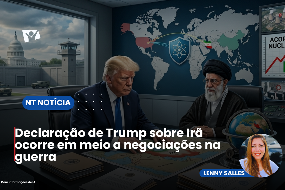 Declaração de Trump sobre Irã ocorre em meio a negociações na guerra