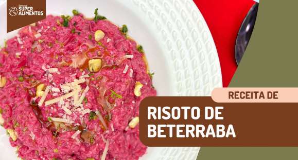Receita: Risoto de beterraba
