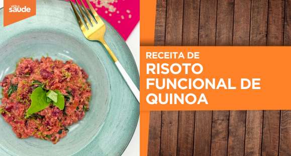 Receita: Risoto funciona de quinoa