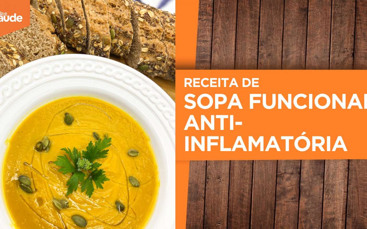 Receita:  Sopa funcional anti-inflamatória