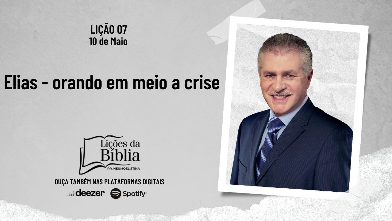 Elias – orando em meio a crise