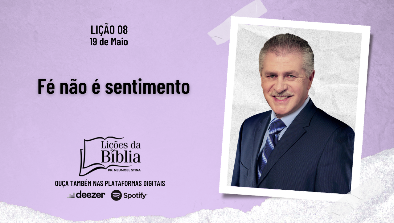 Fé não é sentimento