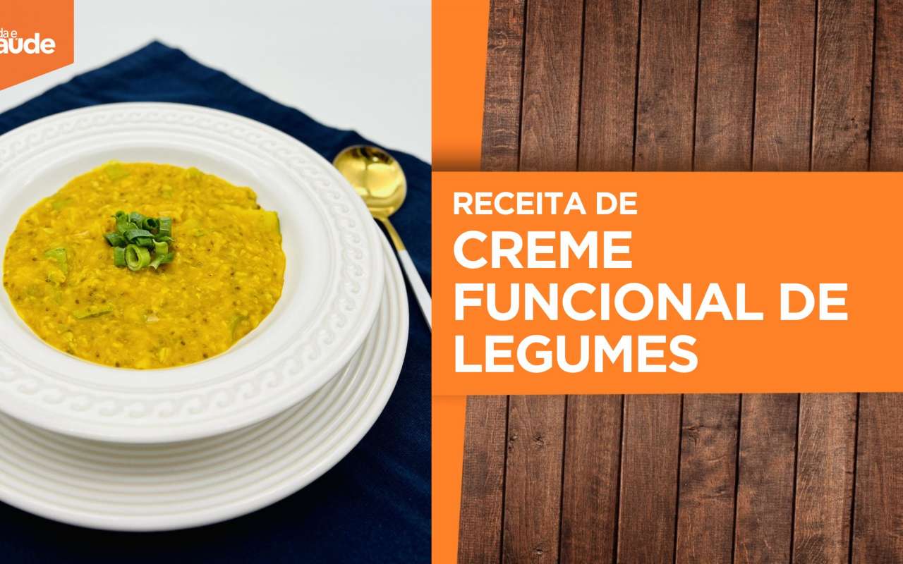 Receita: Creme funcional de legumes
