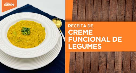 Receita: Creme funcional de legumes