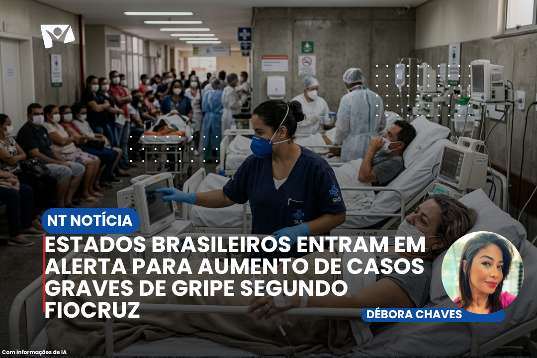 Estados brasileiros entram em alerta para aumento de casos graves de gripe segundo Fiocruz