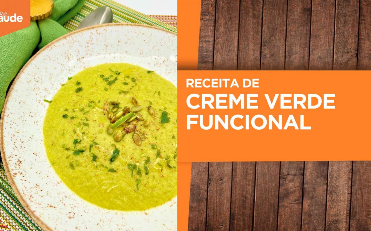 Receita: Creme verde funcional