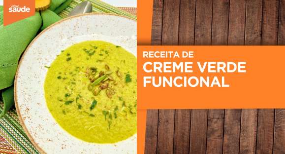 Receita: Creme verde funcional