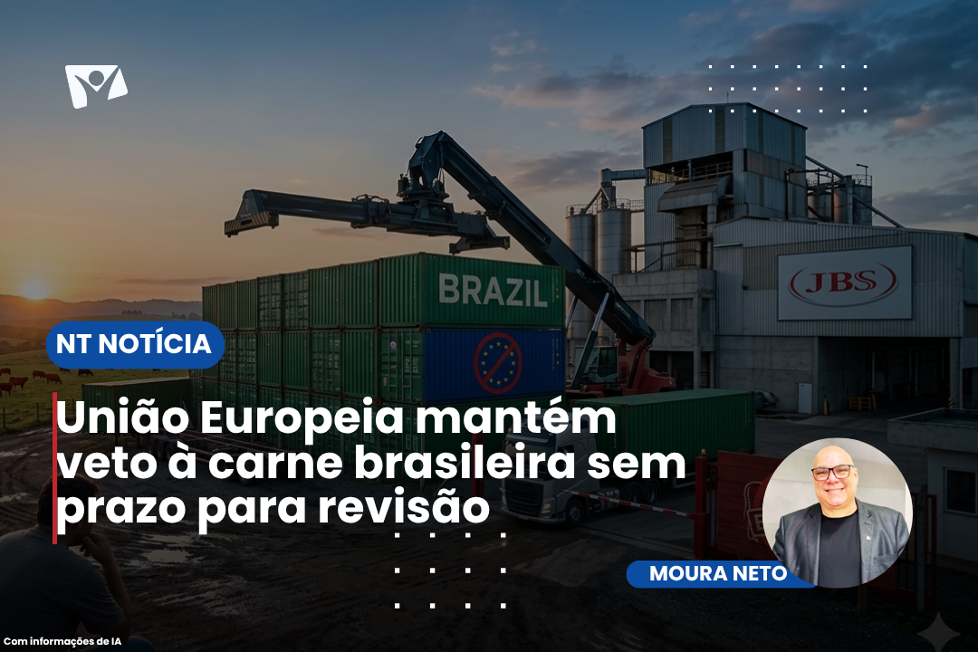 União Europeia mantém veto à carne brasileira sem prazo para revisão