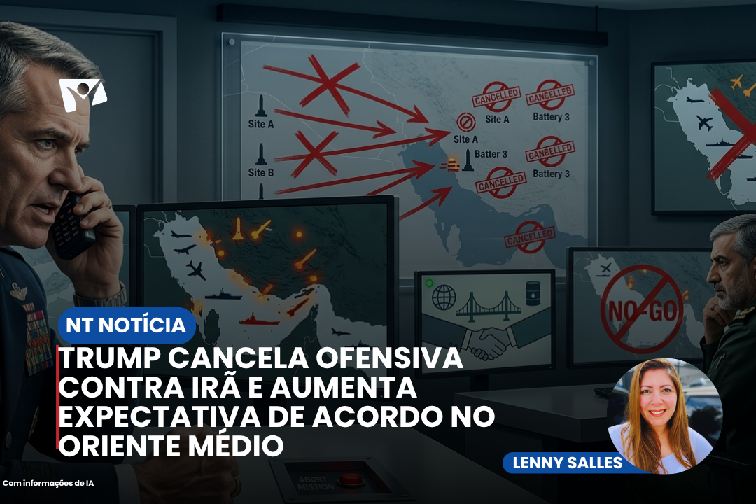 Trump cancela ofensiva contra Irã e aumenta expectativa de acordo no Oriente Médio