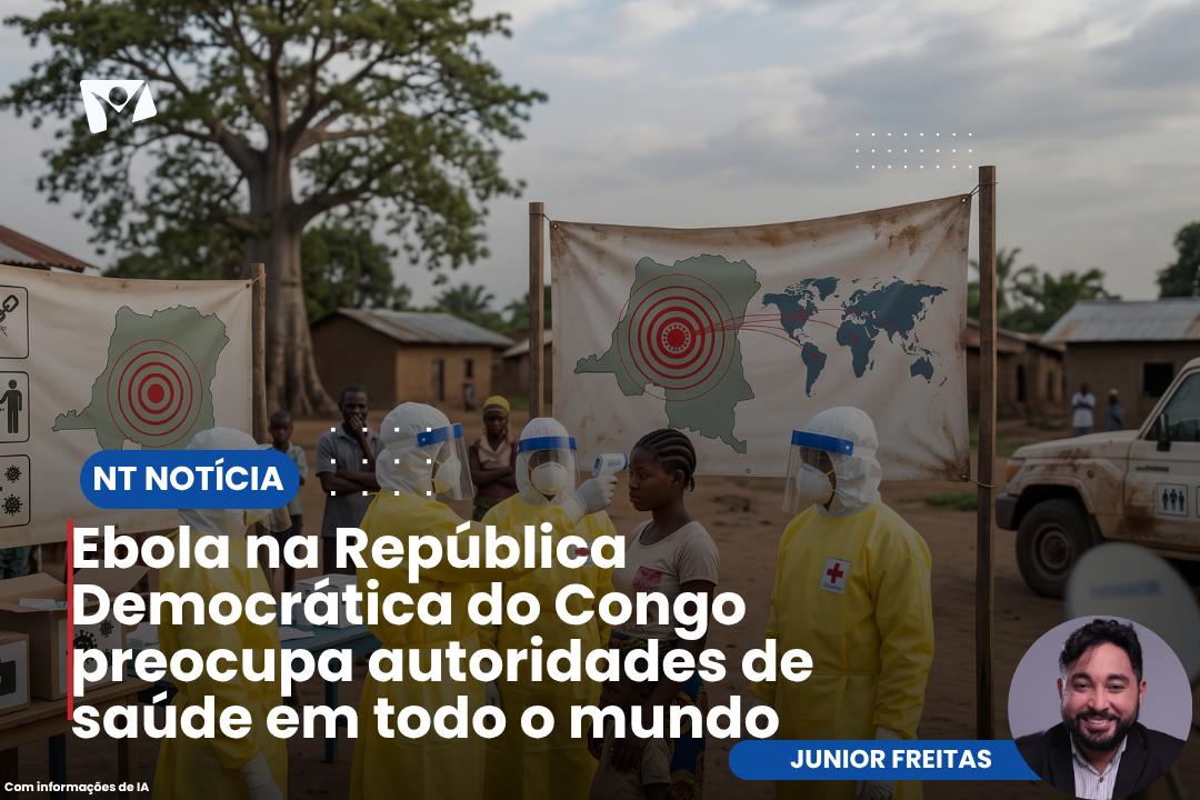 Ebola na República Democrática do Congo preocupa autoridades de saúde em todo o mundo
