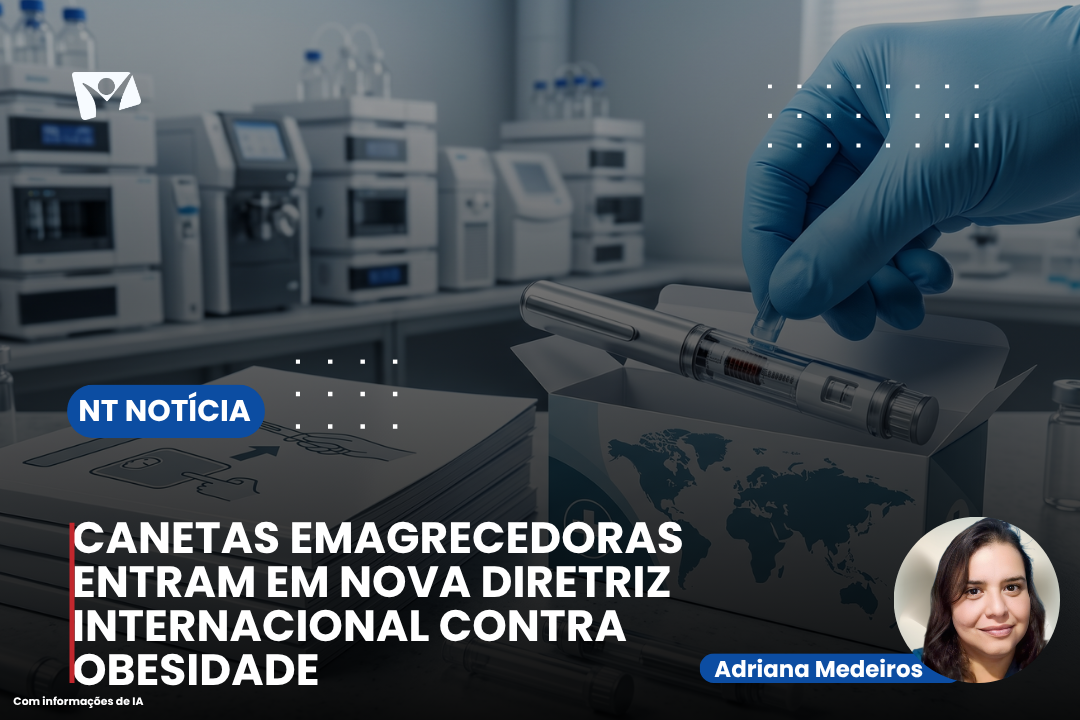 CANETAS EMAGRECEDORAS ENTRAM EM NOVA DIRETRIZ INTERNACIONAL CONTRA OBESIDADE