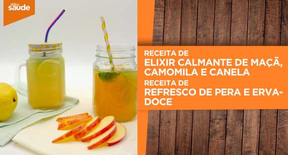 Receita: Elixir calmante de maçã, camomila e canela