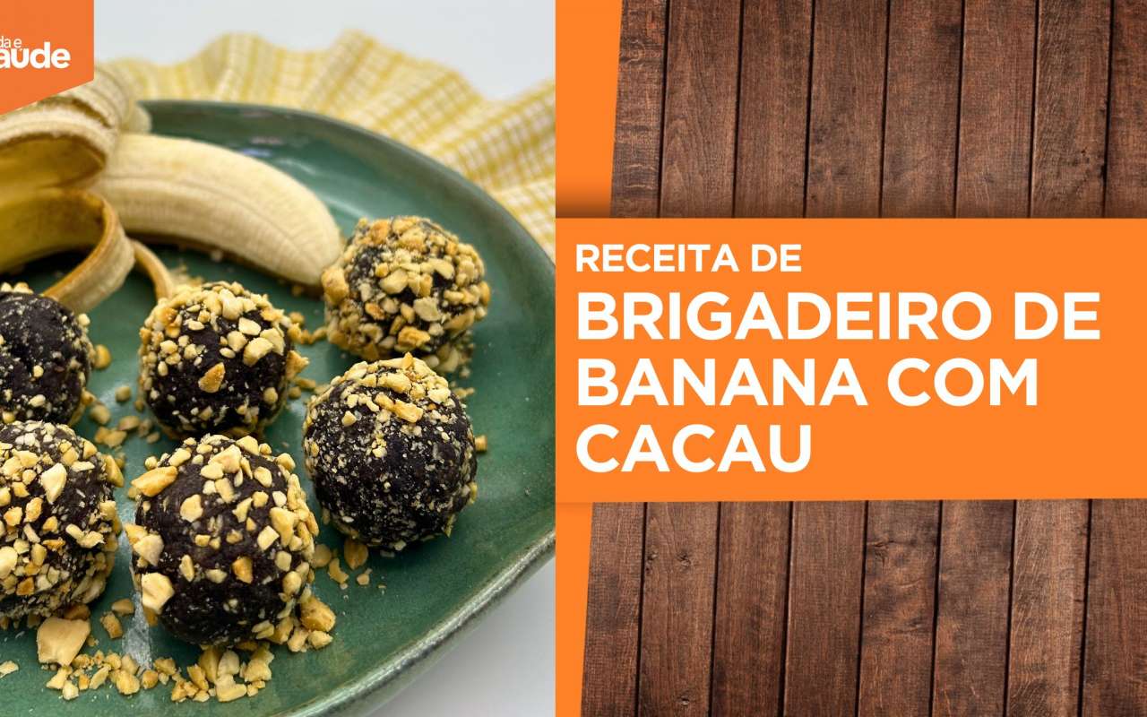 Receita: Brigadeiro de banana com cacau