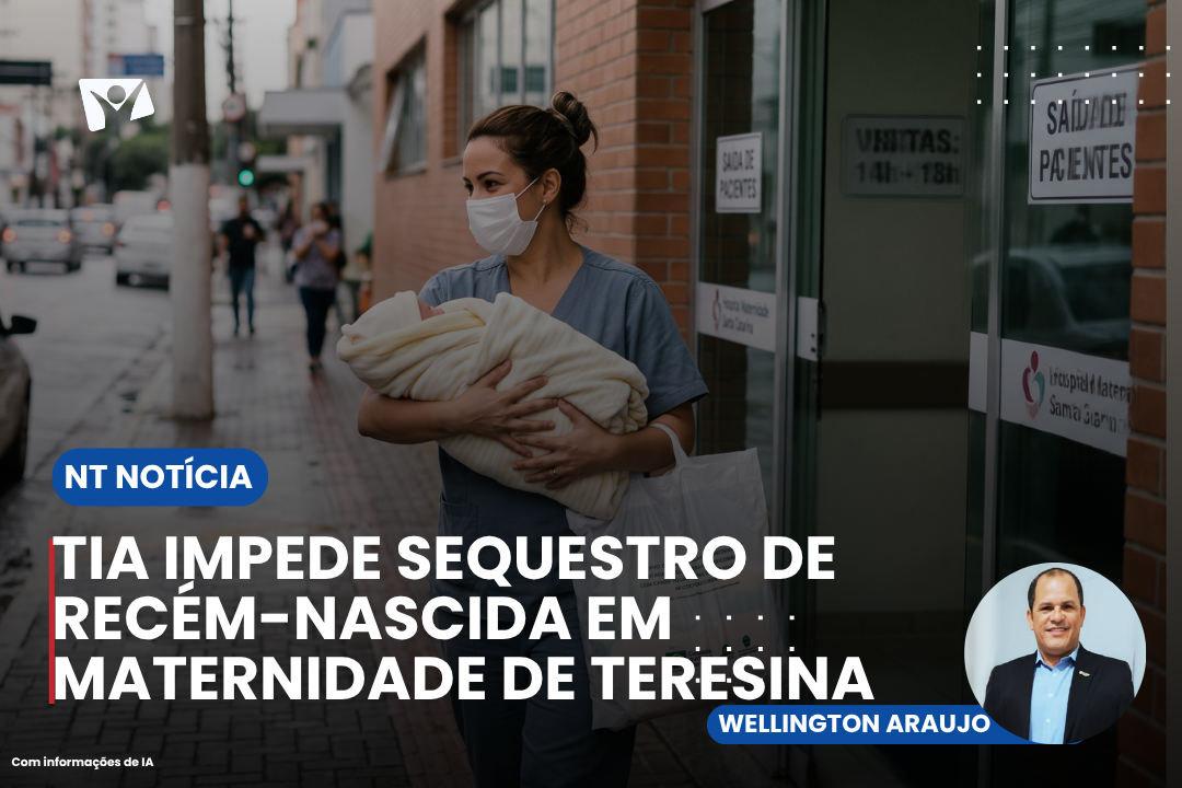 TIA IMPEDE SEQUESTRO DE RECÉM-NASCIDA EM MATERNIDADE DE TERESINA