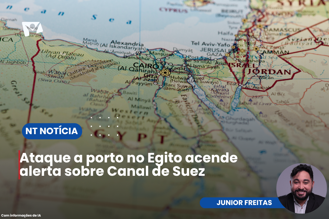 Ataque a porto no Egito acende alerta sobre Canal de Suez