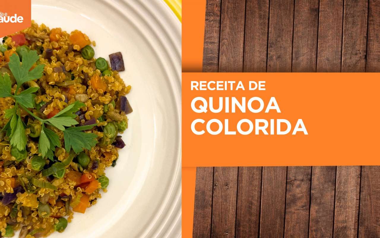 Receita: Quinoa colorida
