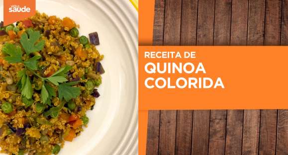 Receita: Quinoa colorida