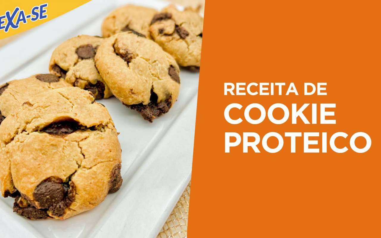 Receita: Cookie proteico